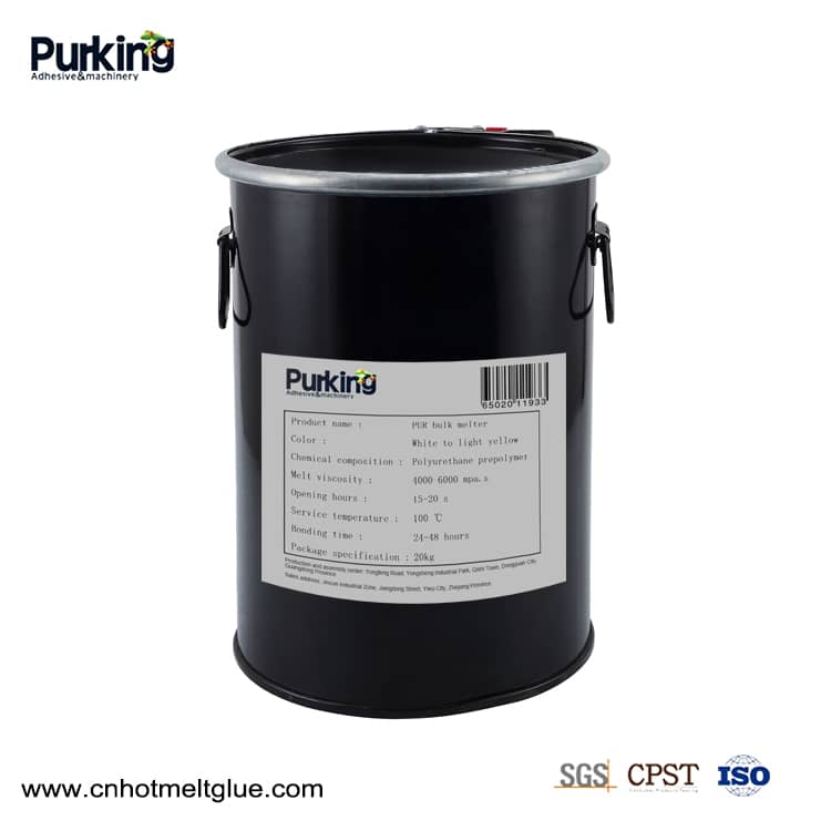 Adeziv textil compozit reactiv topit la cald